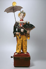MMA_Clown mit Schirm, Paris, 1878