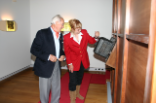 Heinrich Weiss and his daughter Susanne Weiss starting the organ on 28 September 2007