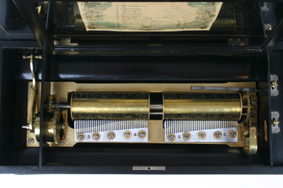 Music box « Duplex », Ami Rivenc, Geneva around 1890