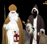 Sankt-Nikolaus besucht das Museum