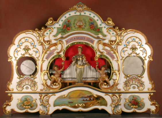 Orgue de foire Bruder au foyer du musée