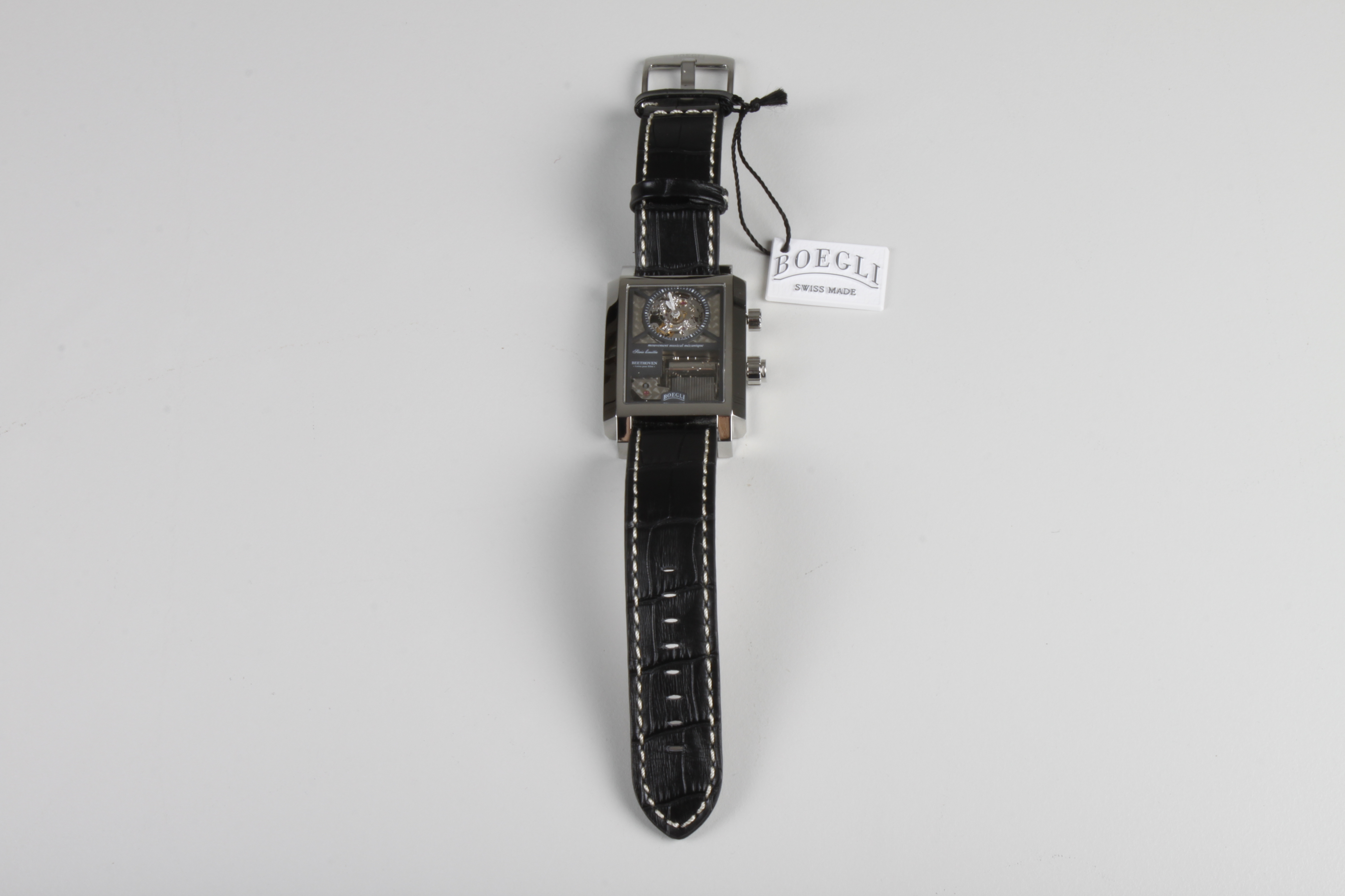 Armbanduhr mit Musikwerk, Boegli 